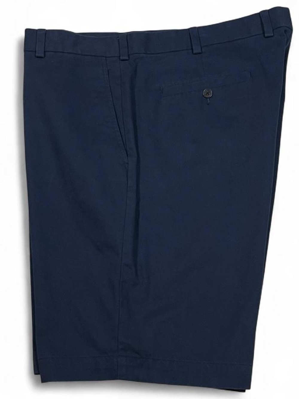 Brooks Brothers Flat Front Cotton Shorts in Navy Blue Men’s Size W40 L10 Golf
